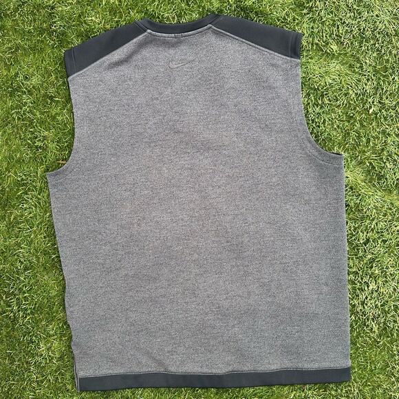 Nike Golf Tech Dri-Fit Mens V Neck Sweater Vest Pullover Performance Layer L - Picture 10 of 11